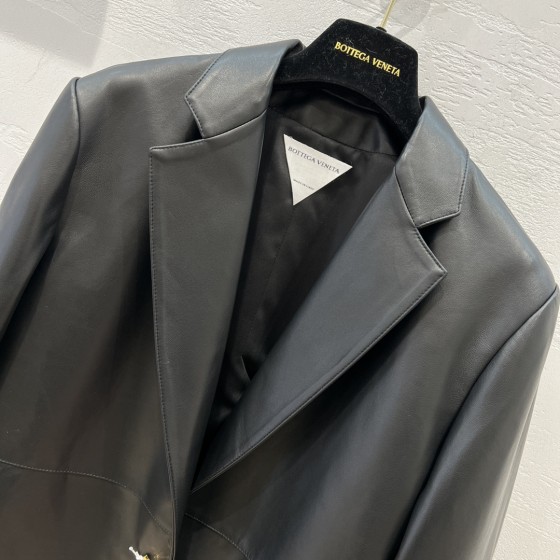 Bottega Veneta Sheepskin Premium Set Leather Suit